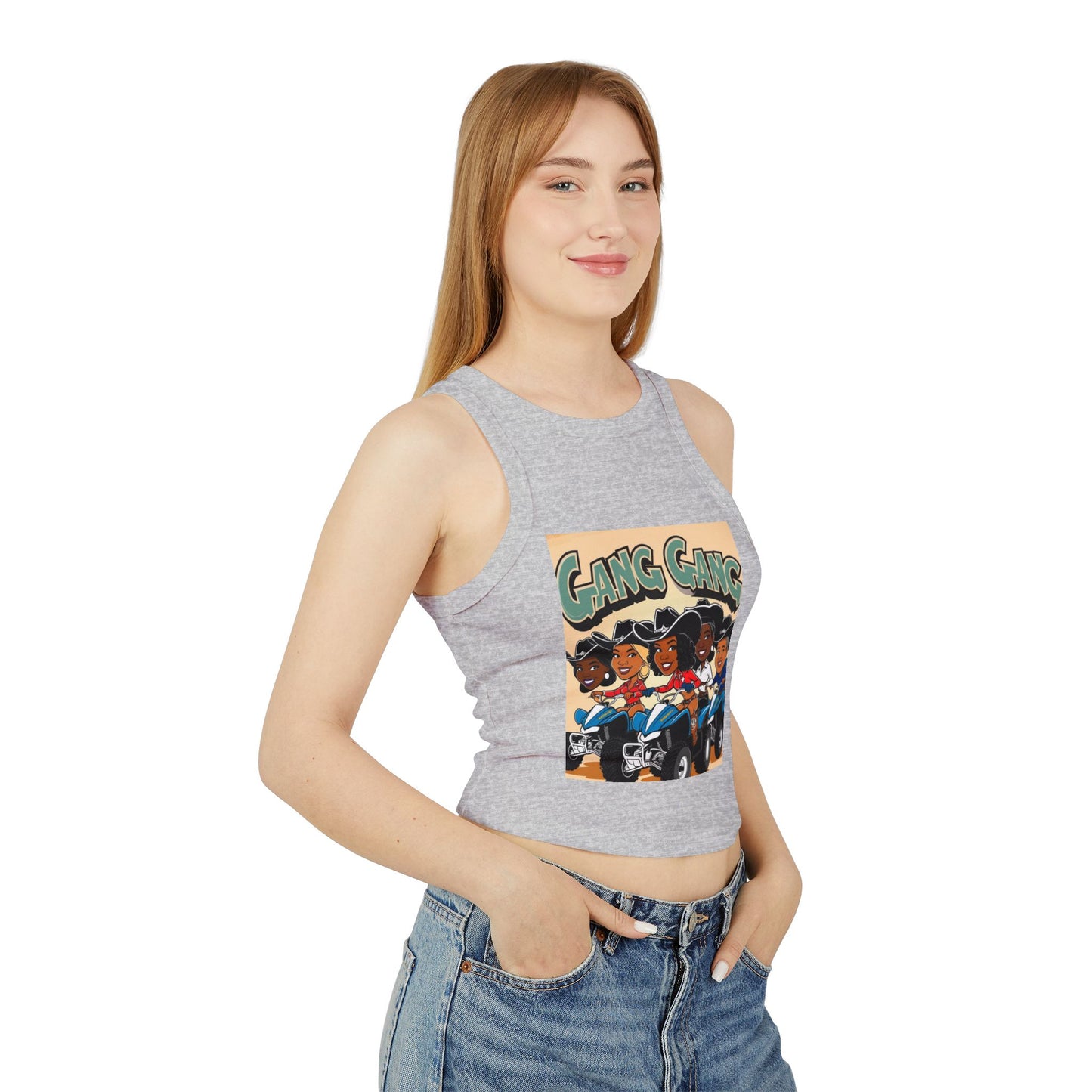 Mixed Gang Racer Tank Top for Women