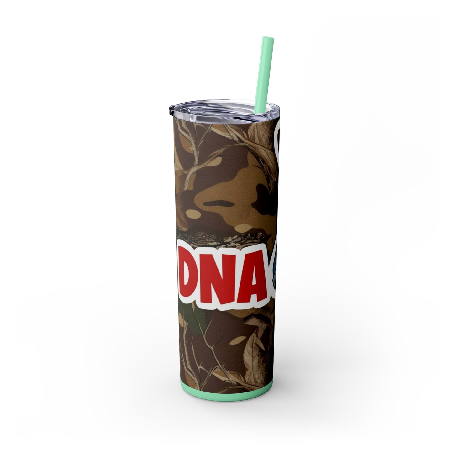 Country Boy DNA Skinny Tumbler with Straw - 20oz
