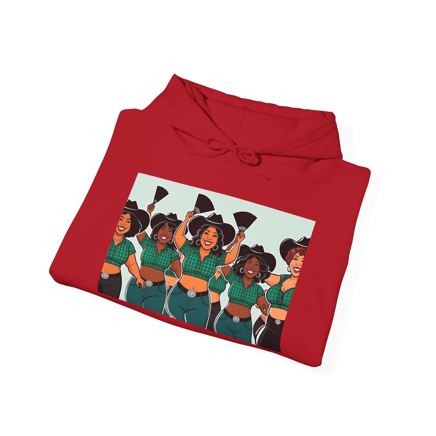 Group Dancers Unisex Hoodie