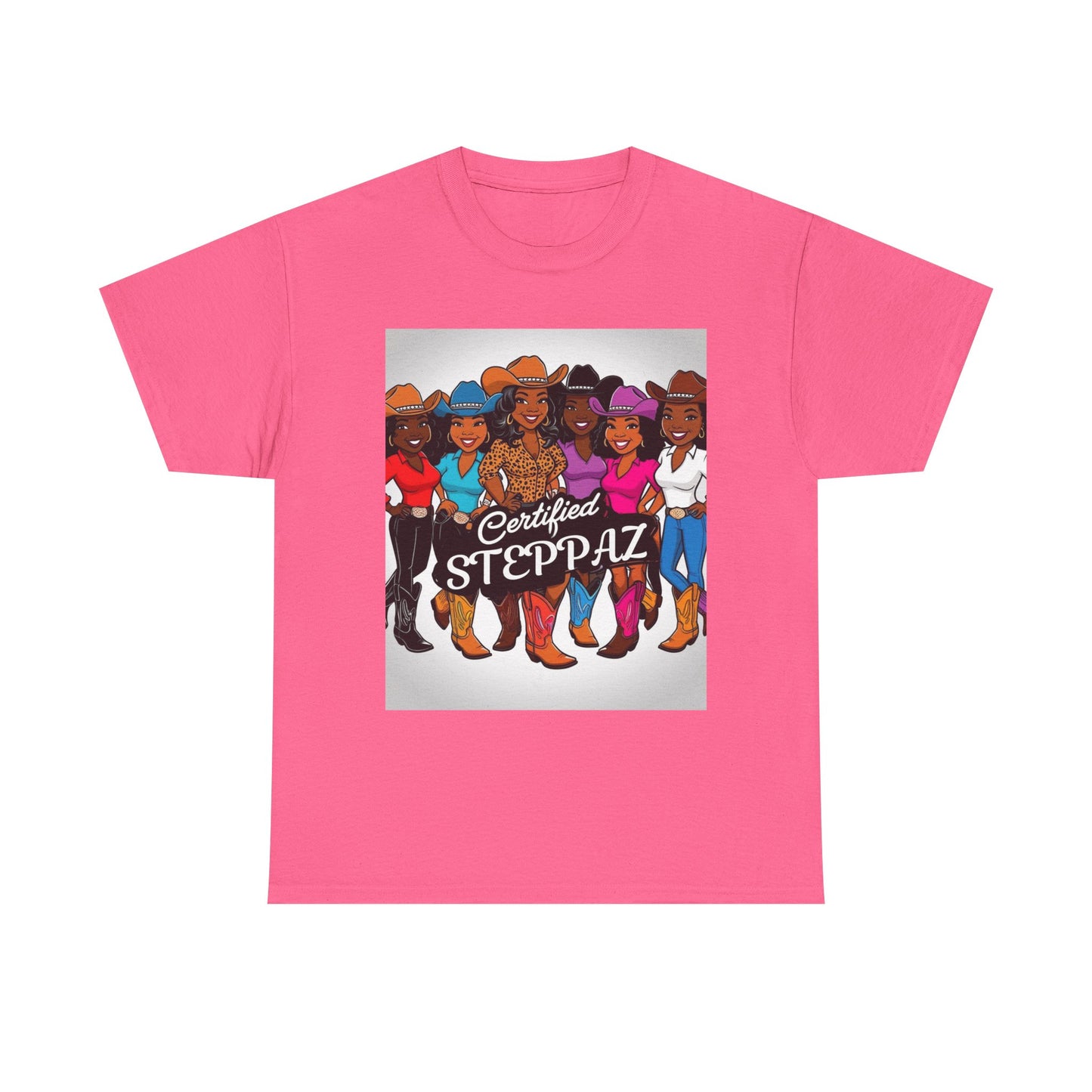 Certified Steppaz Unisex Cotton Tee 3-EVEN More Colors