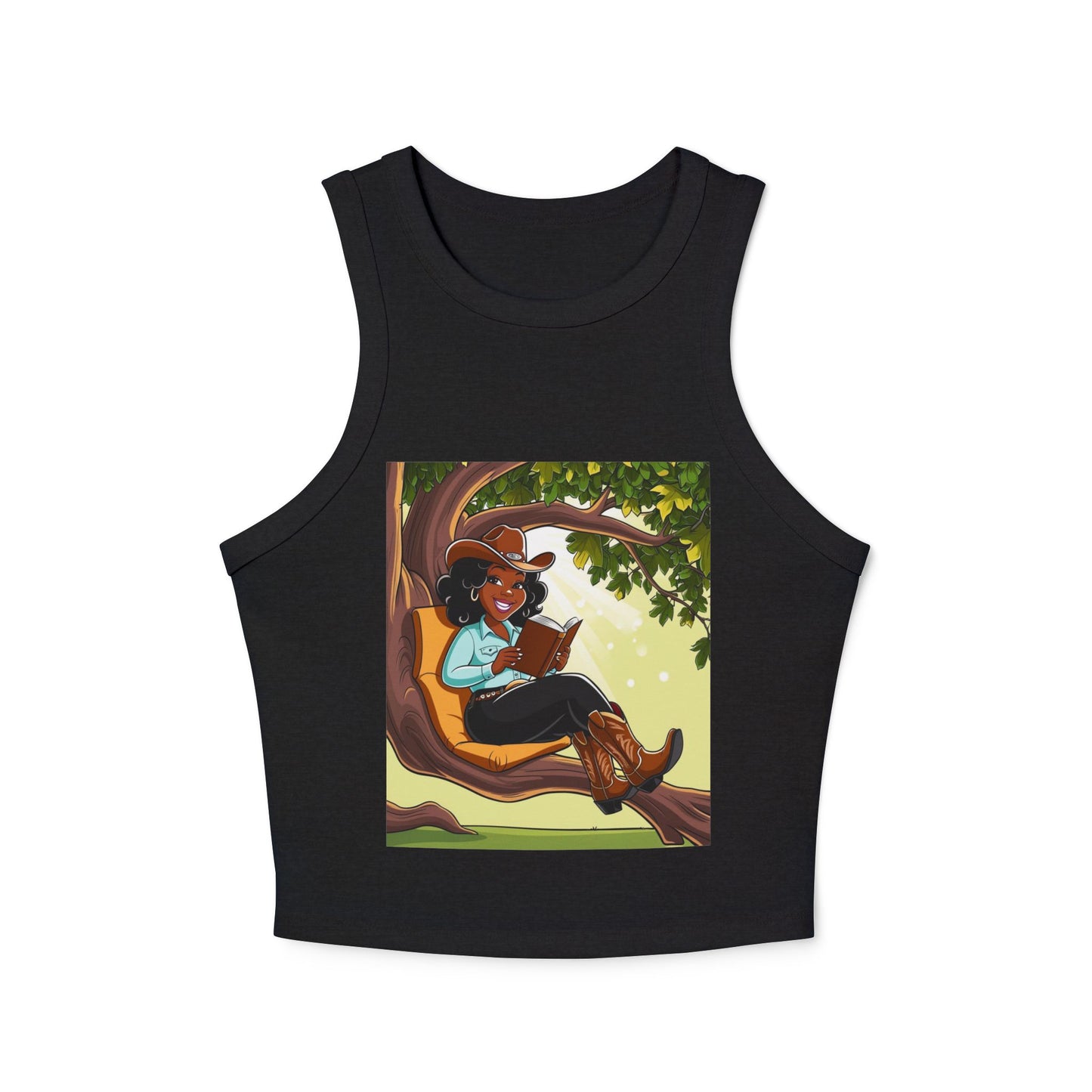 Country Nerdin' Racer Tank Top for Women