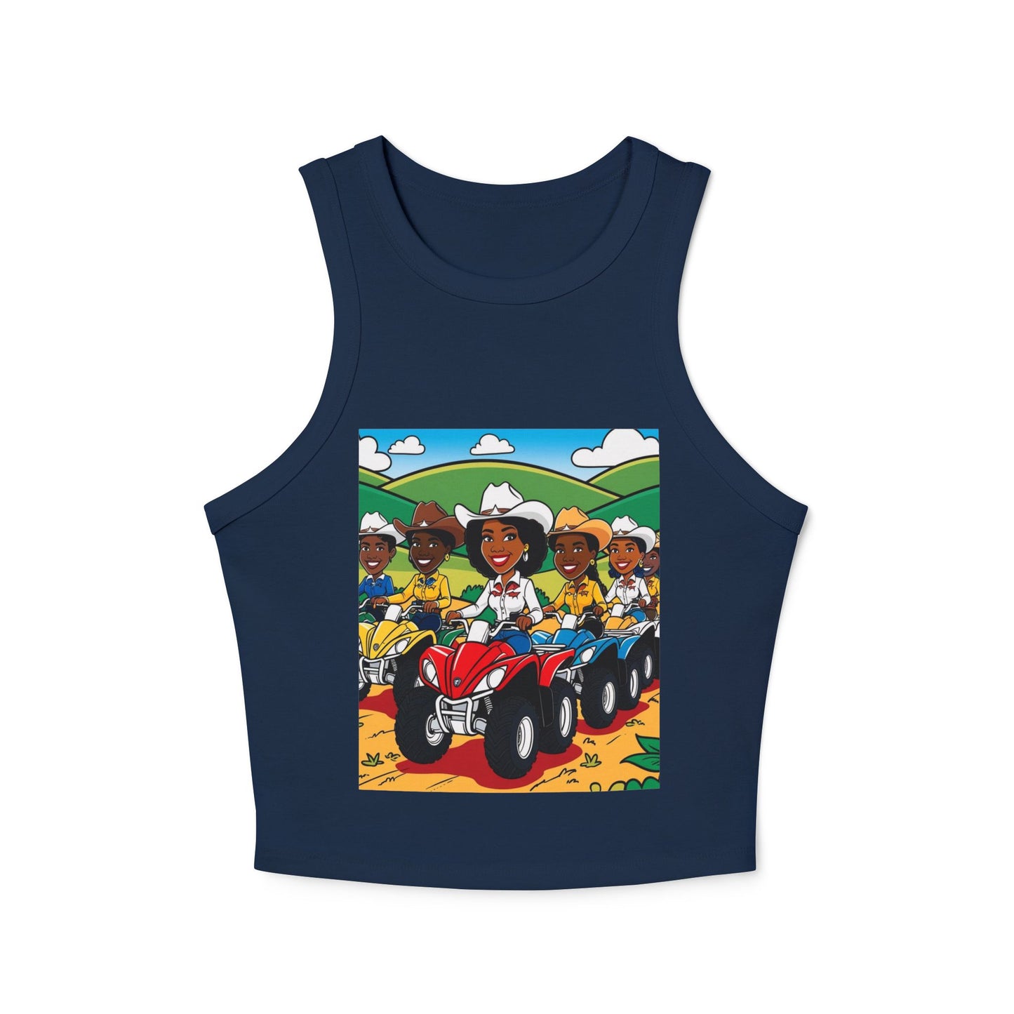 Adventure Crew Racer Tank Top