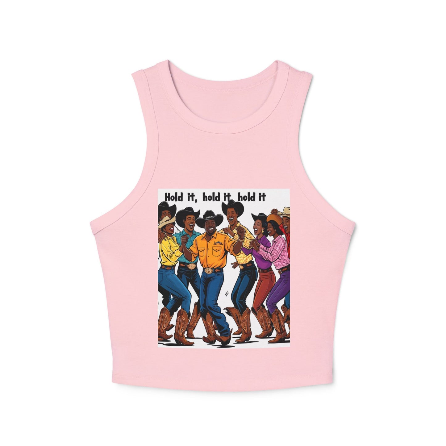 Hold It X4 Graphic Racer Tank Top