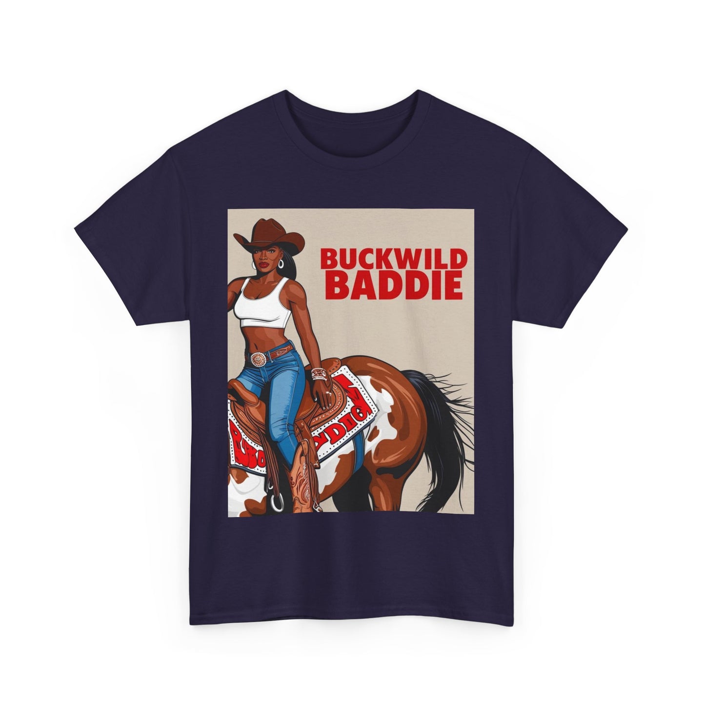 Buckwild Baddie Unisex Cotton Tee