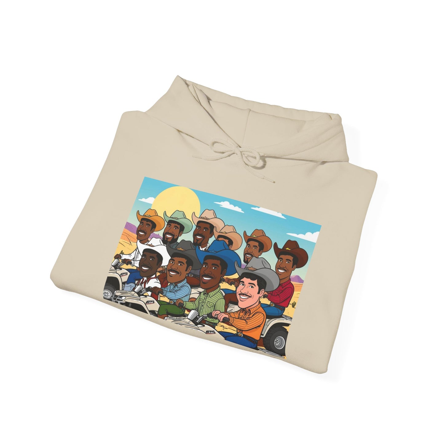 Retro Cowboy Adventure Hoodie