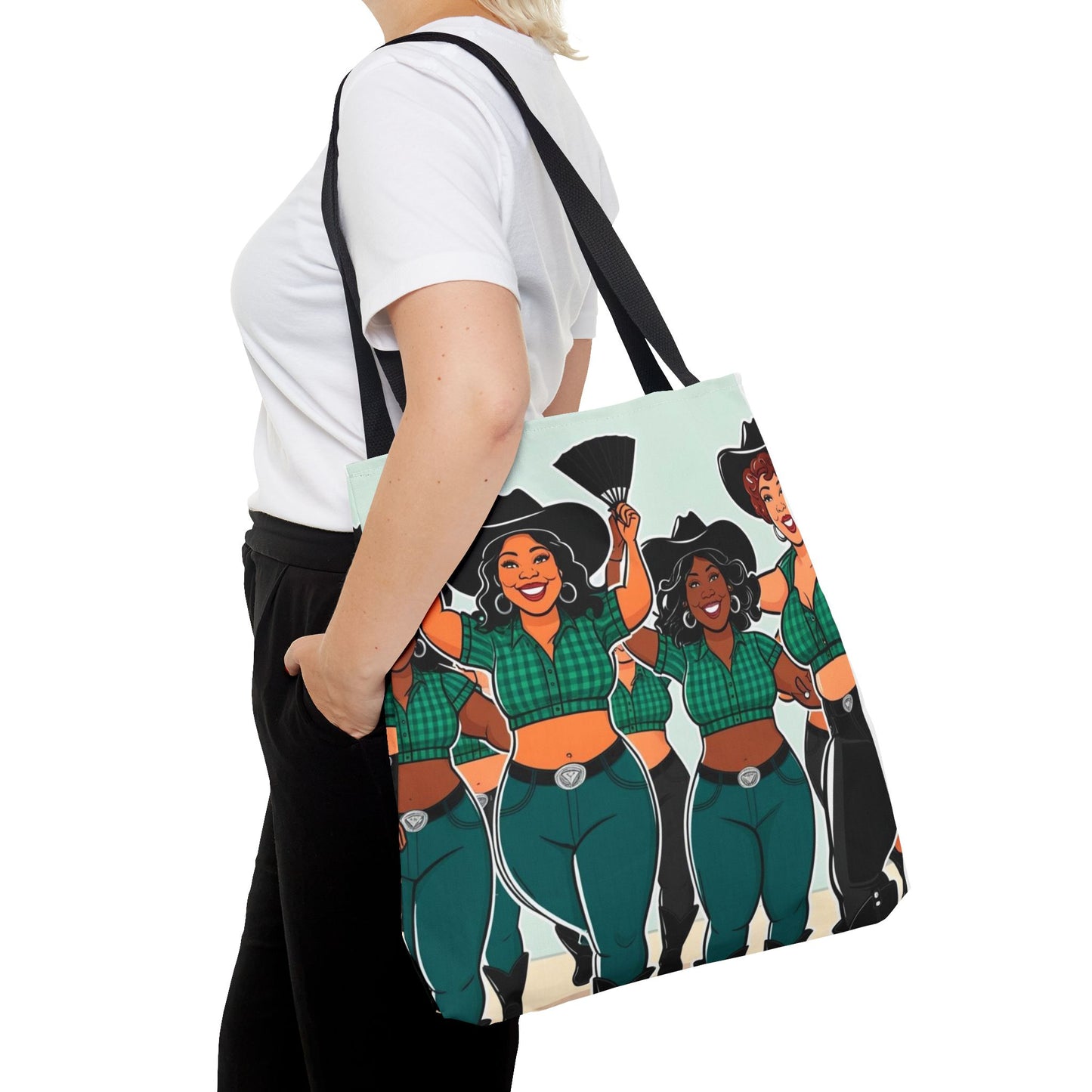 Group Dancers Tote Bag