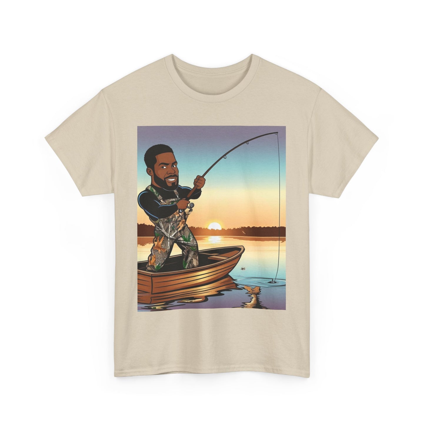 Handsome Fisherman Unisex  Cotton Tee