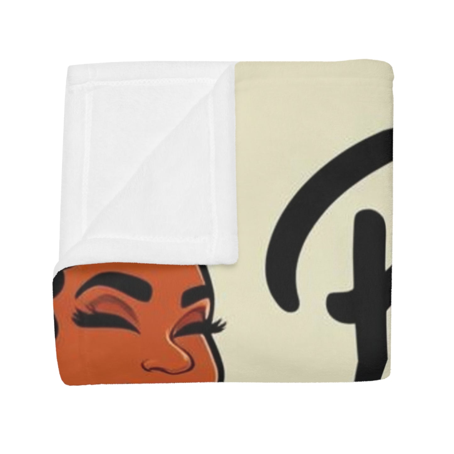 Prayer Warrior Plush Fleece Blanket