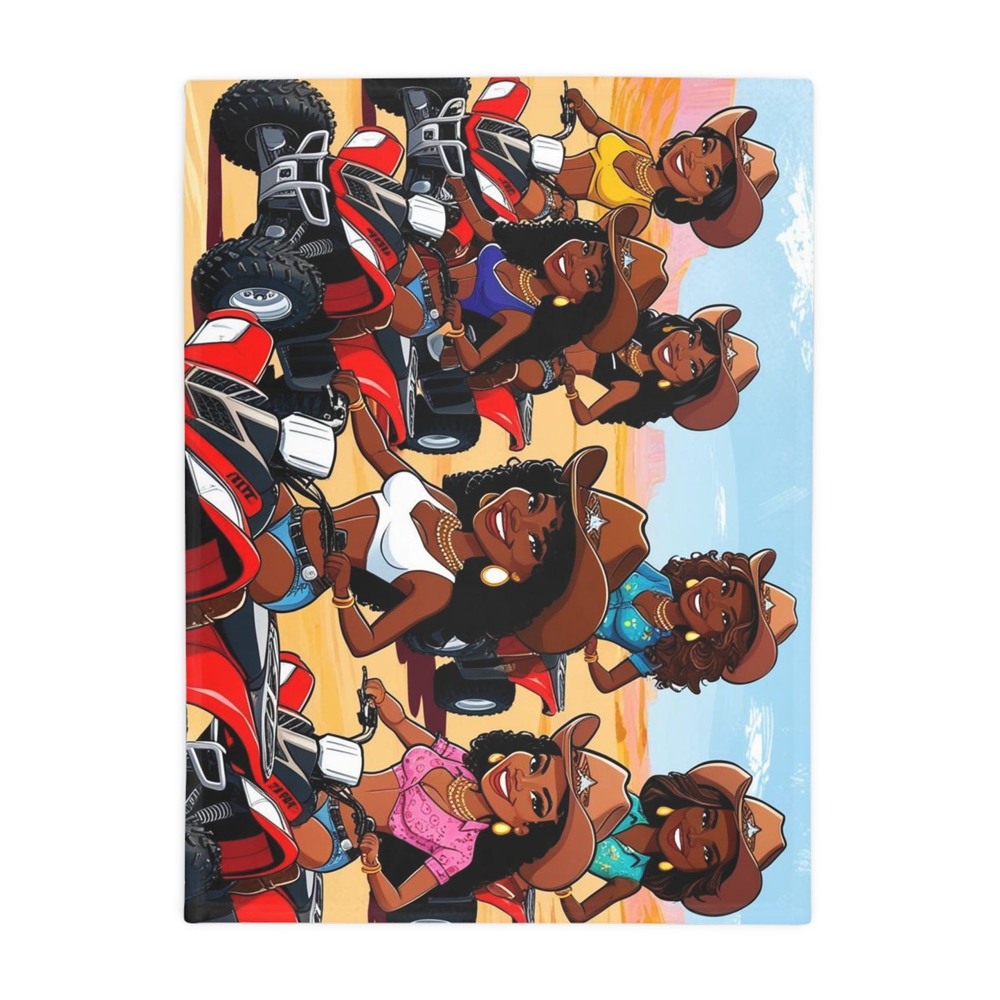 Adventure Squad Plush Fleece Blanket