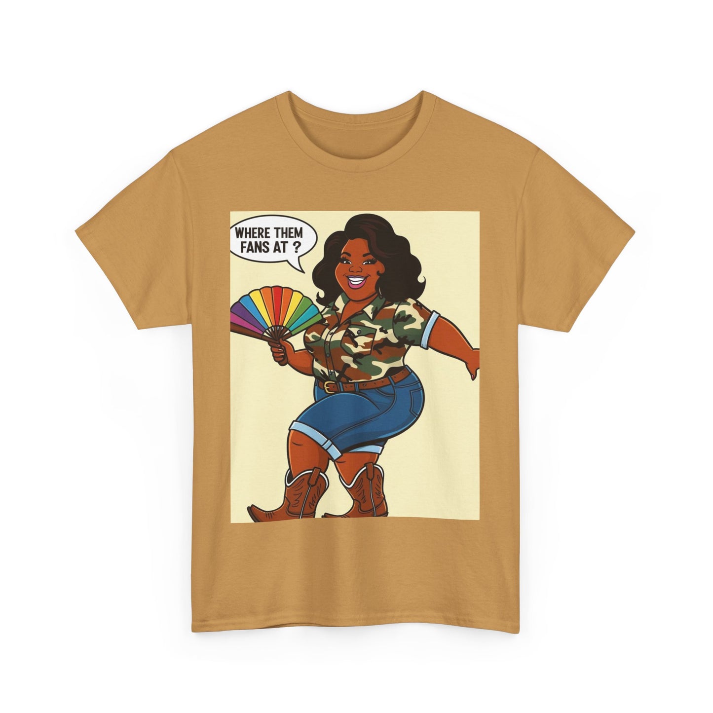 Where Them Fans At? Cotton Tee