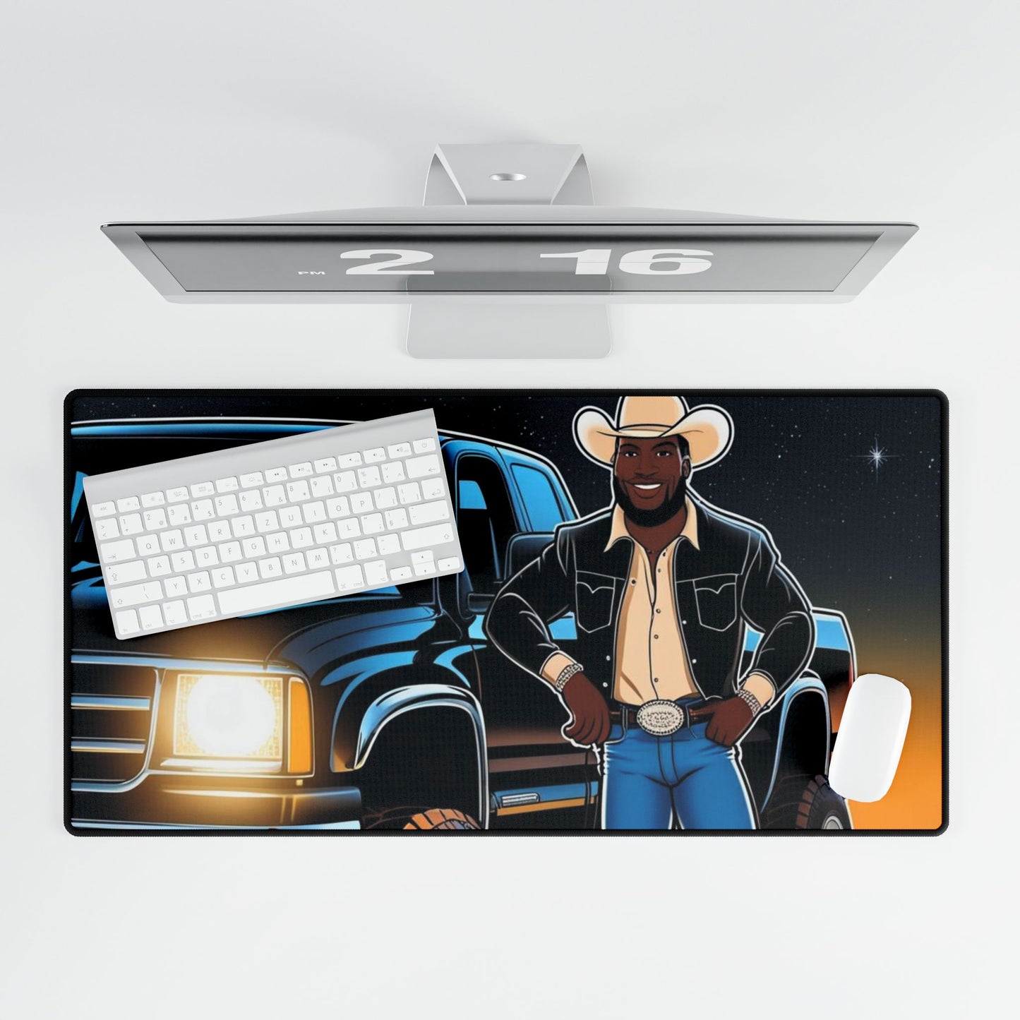 Don't Touch My Truck Desk Mat