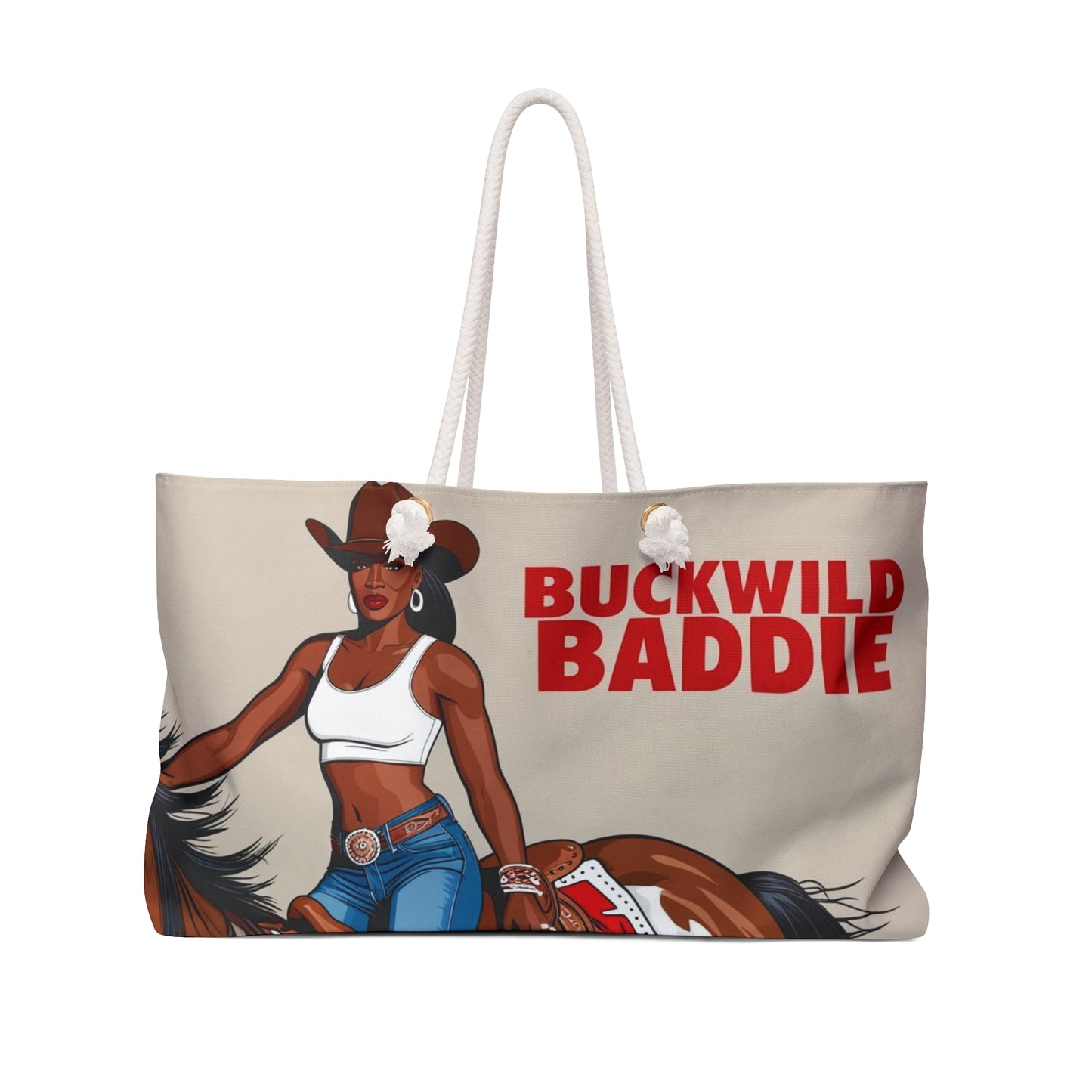 Buckwild Baddie Weekender Bag
