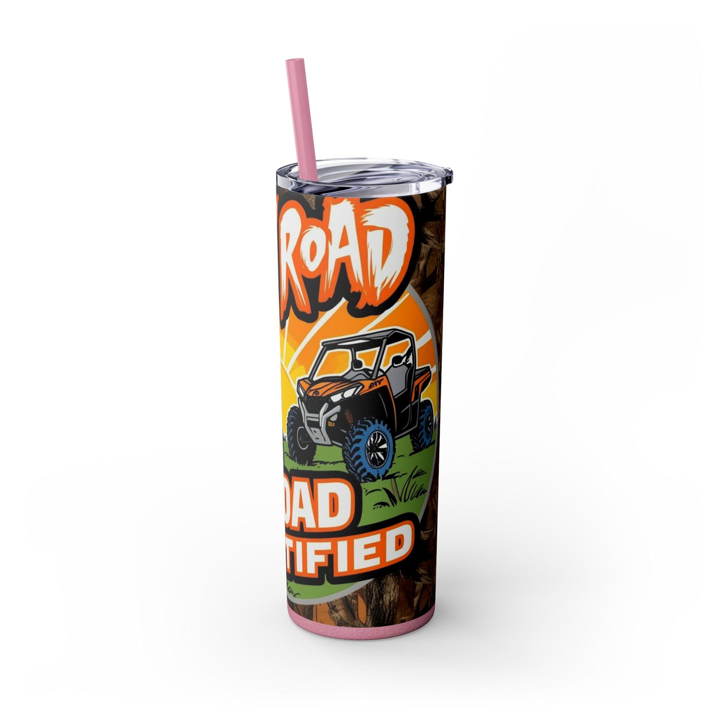 Dirt Road Certified Skinny Tumbler with Straw - 20oz