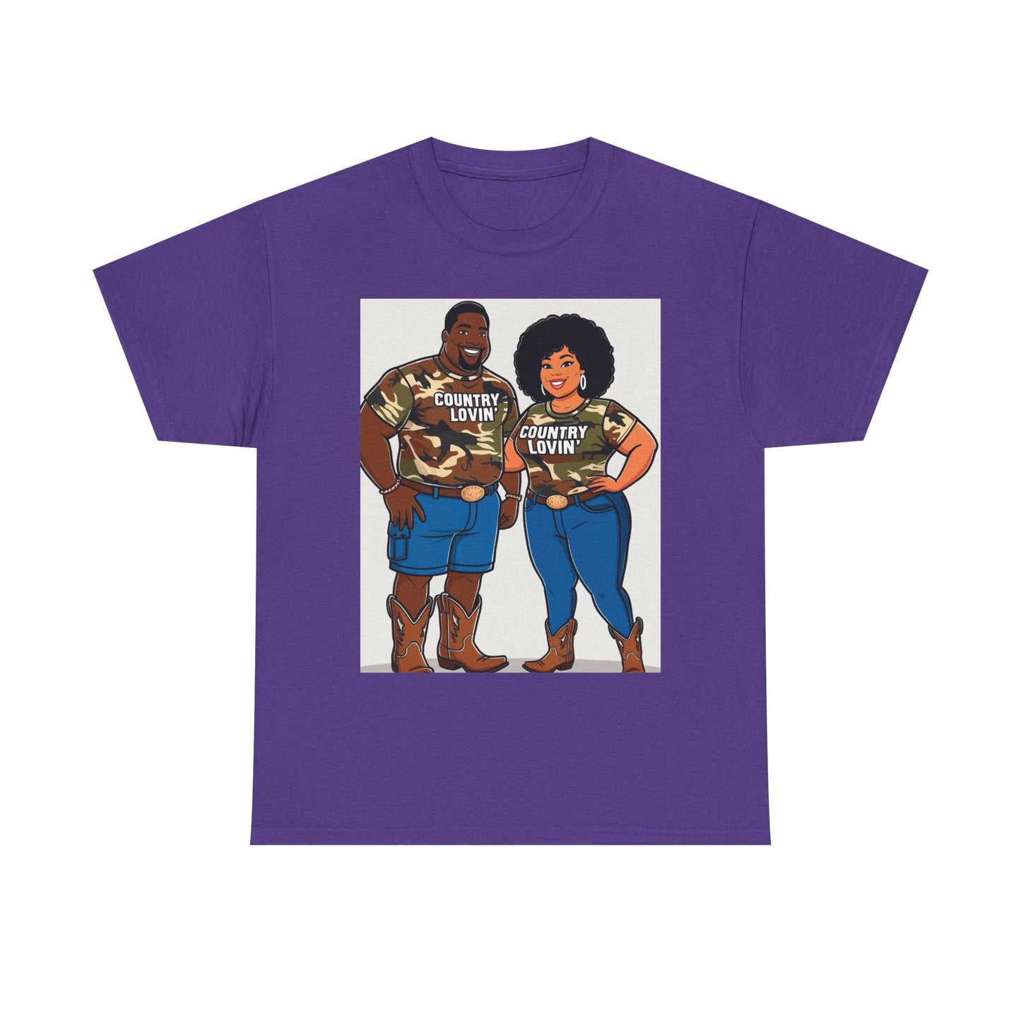 Country Lovin 2-More Colors Unisex Cotton Tee