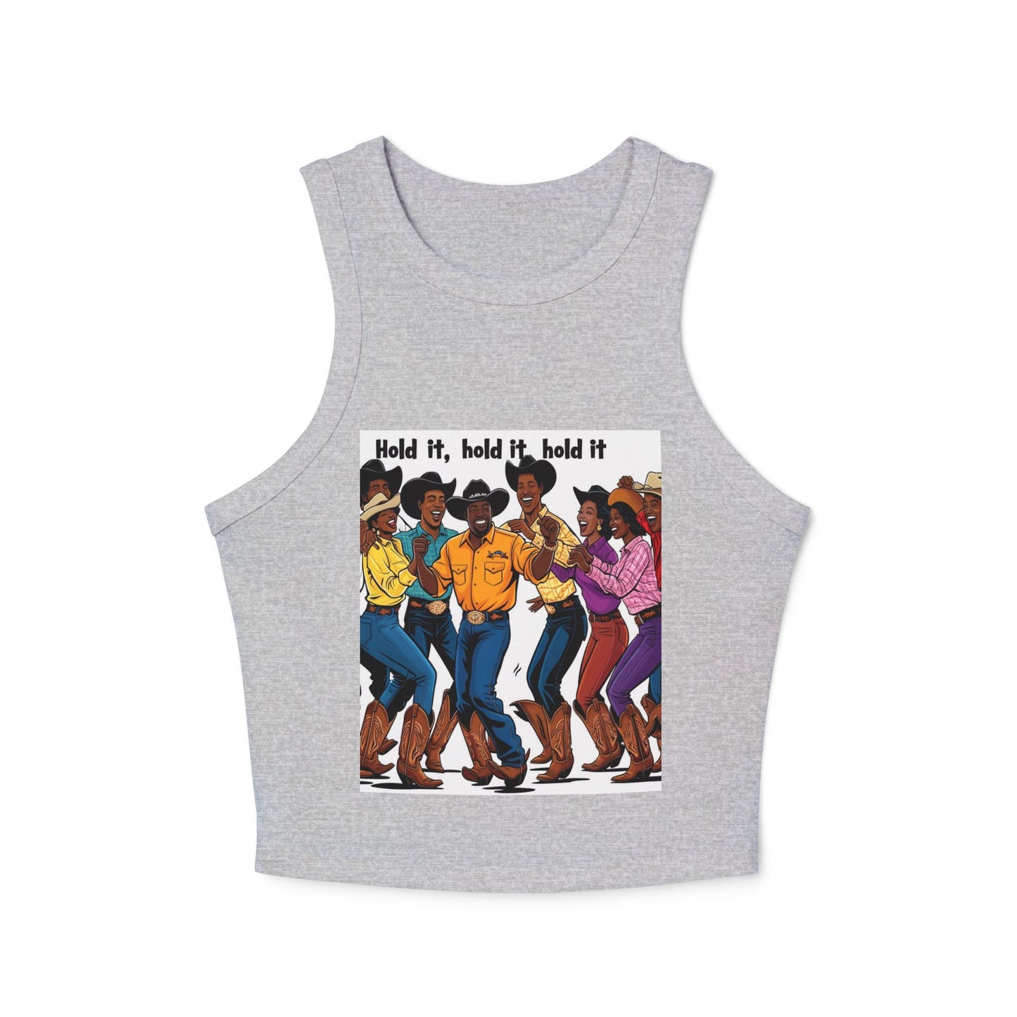 Hold It X4 Graphic Racer Tank Top