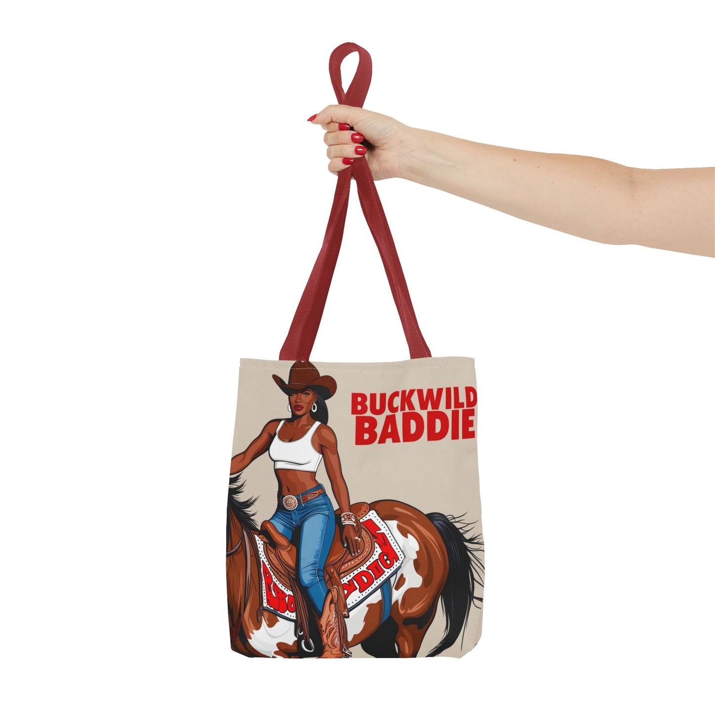 Buckwild Baddie Tote Bag
