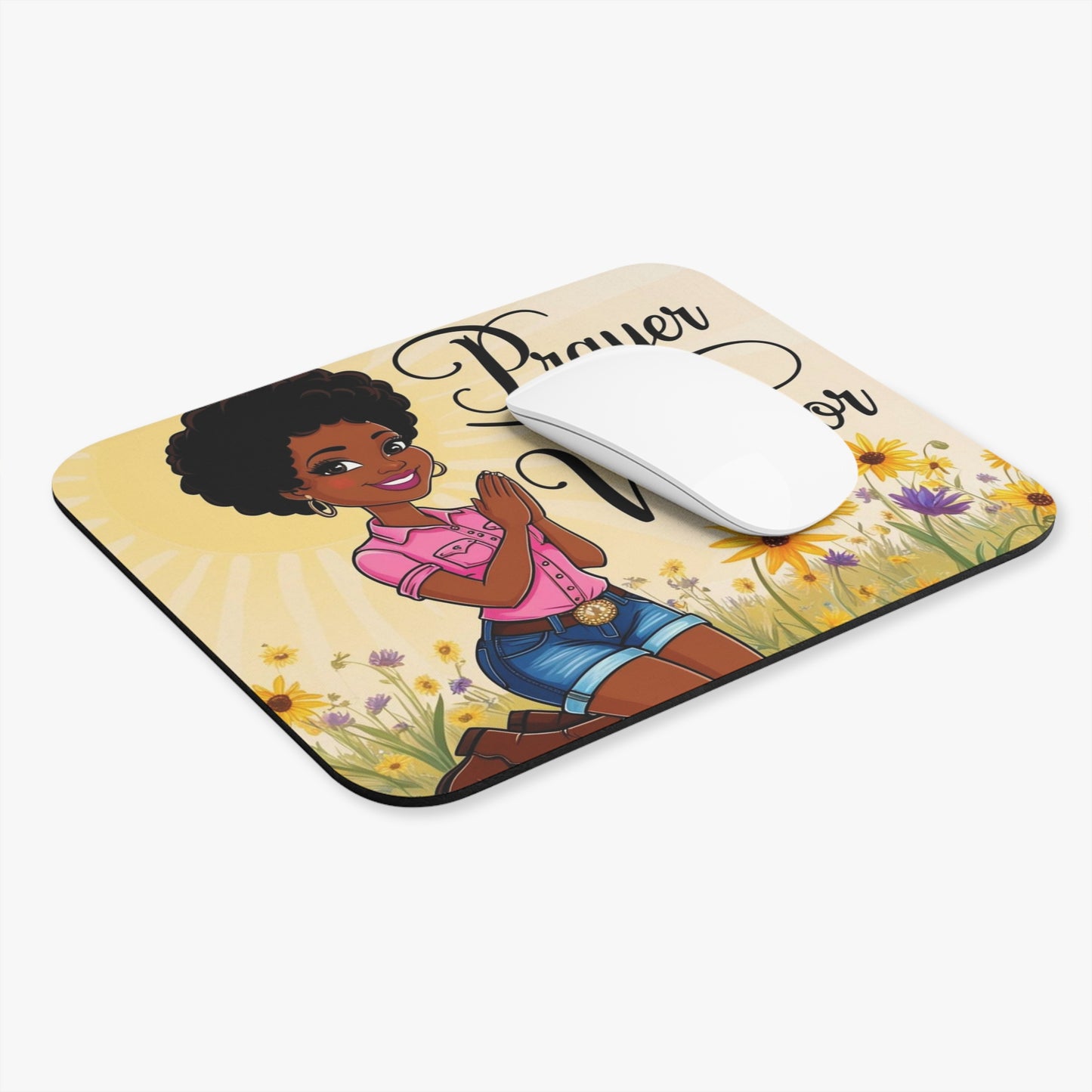 Prayer Warrior Mouse Pad
