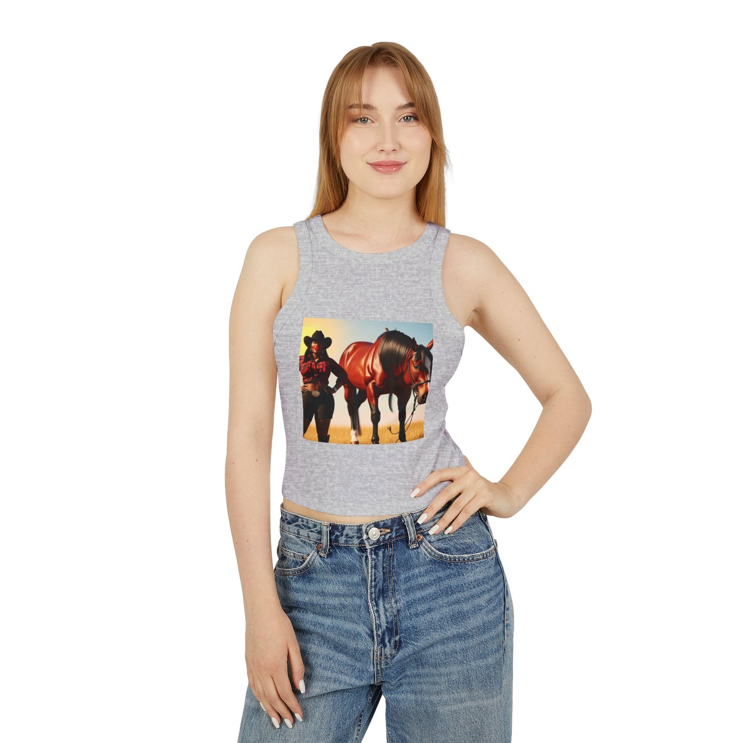 Thickums Racer Tank Top