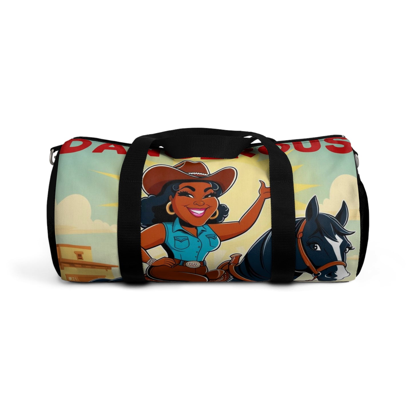Dangerous Cowgirl Duffel Bag