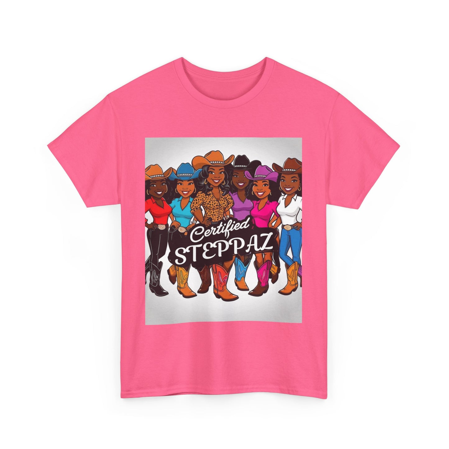 Certified Steppaz Unisex Cotton Tee 3-EVEN More Colors