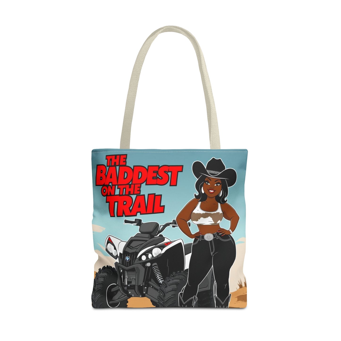 Baddest on the Trail Tote Bag