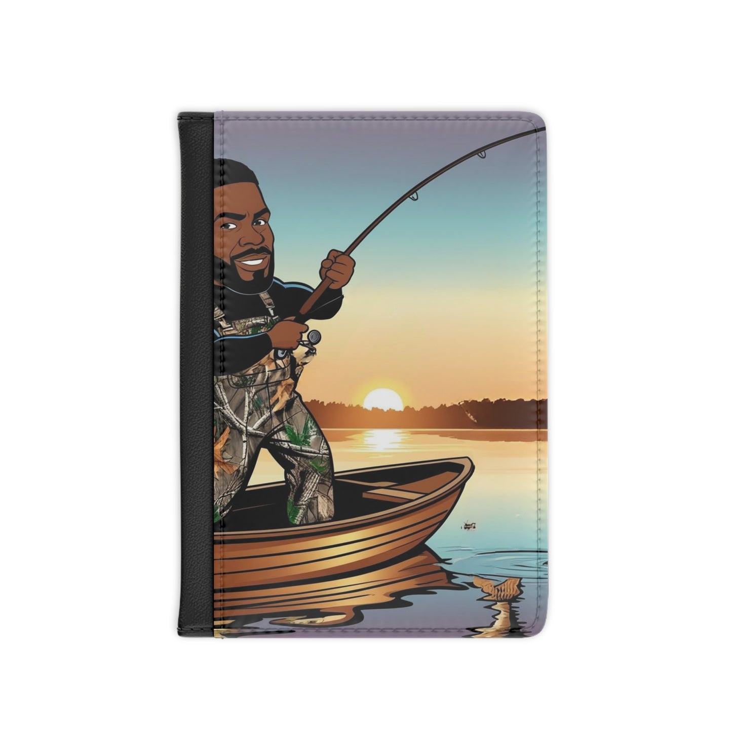 Handsome Fisherman Passport Cover