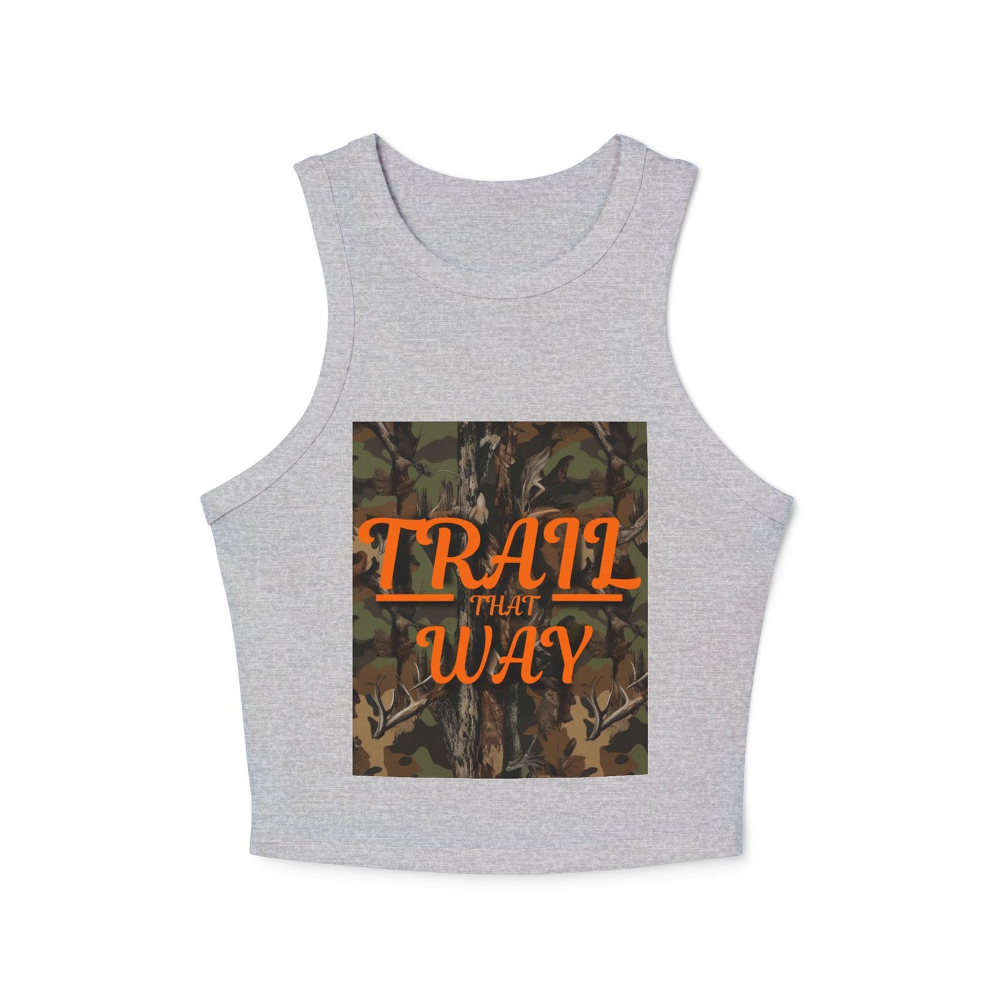 Trail That Way Women's Micro Rib Racer Tank Top