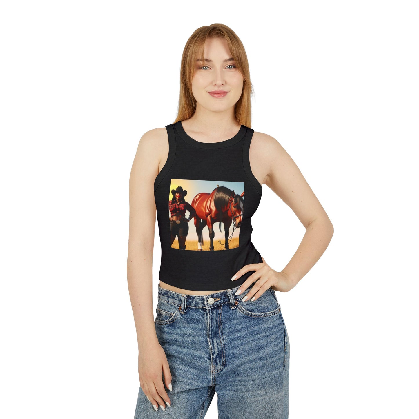 Thickums Racer Tank Top