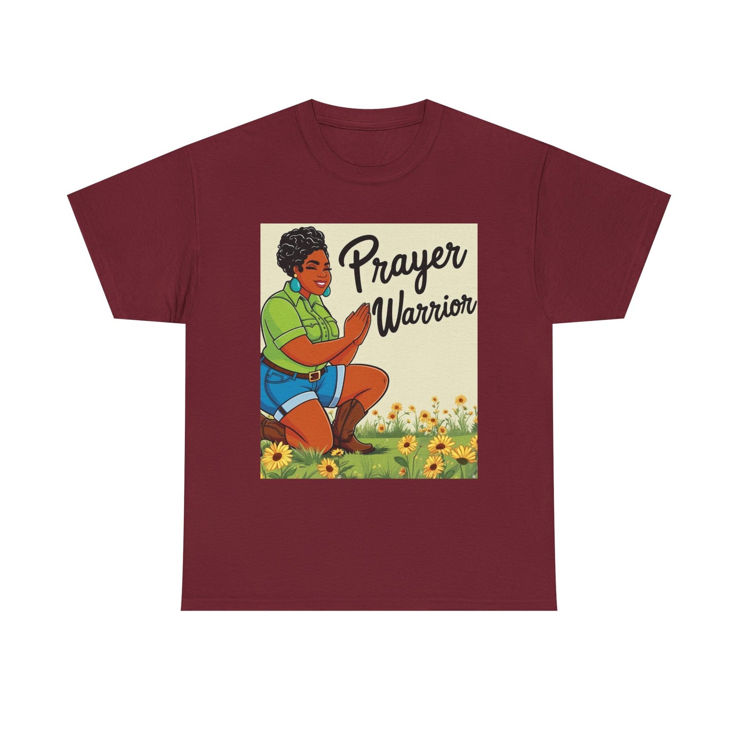 Prayer Warrior Unisex Cotton Tee