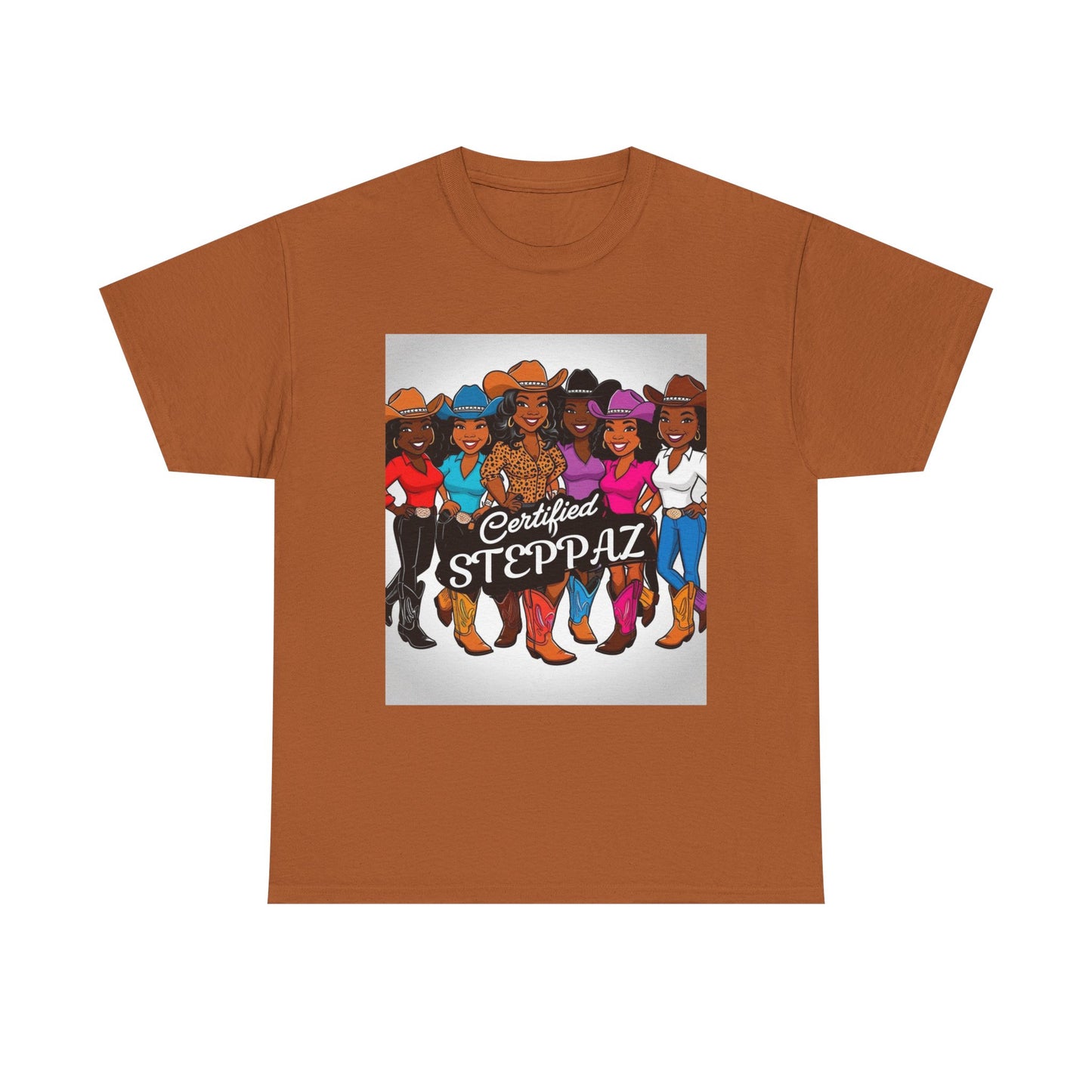 Certified Steppaz Unisex Cotton Tee 2-More Colors