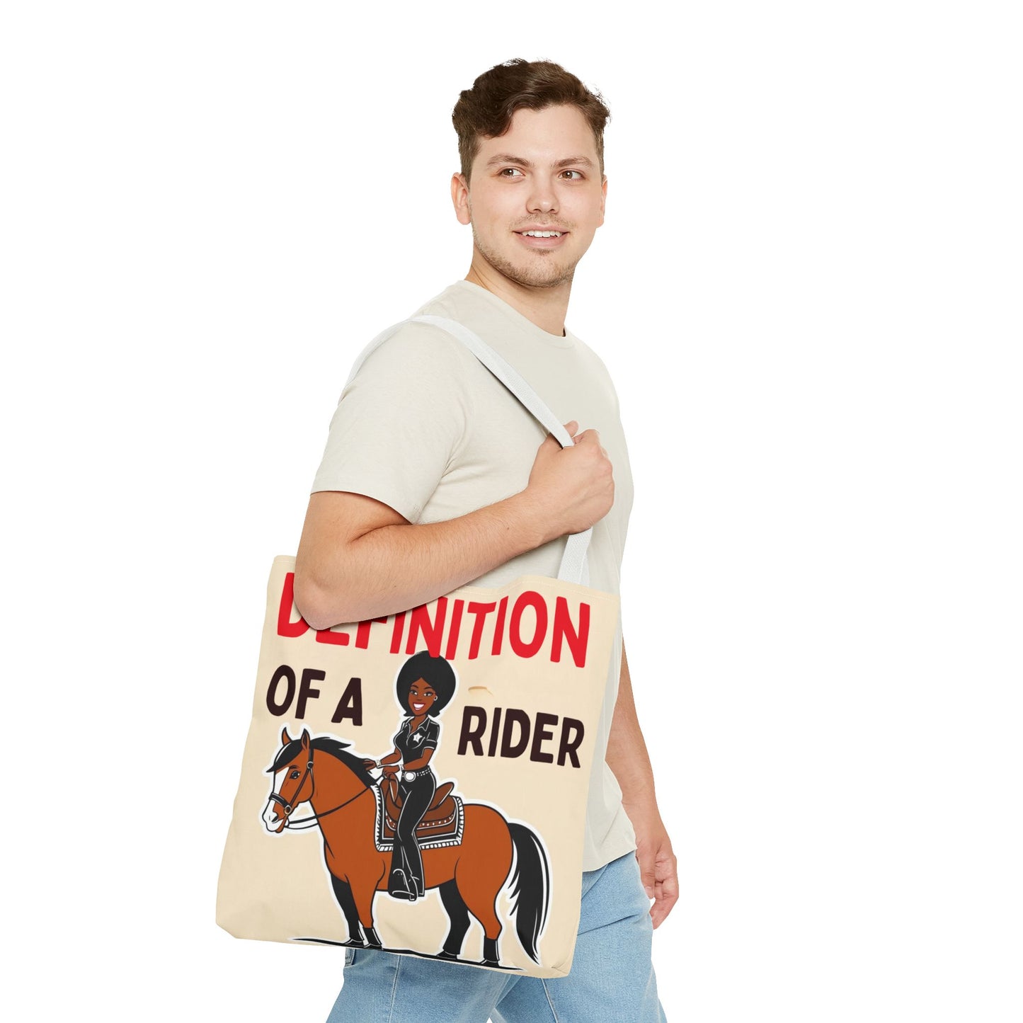 Definition of a Rider Tote Bag