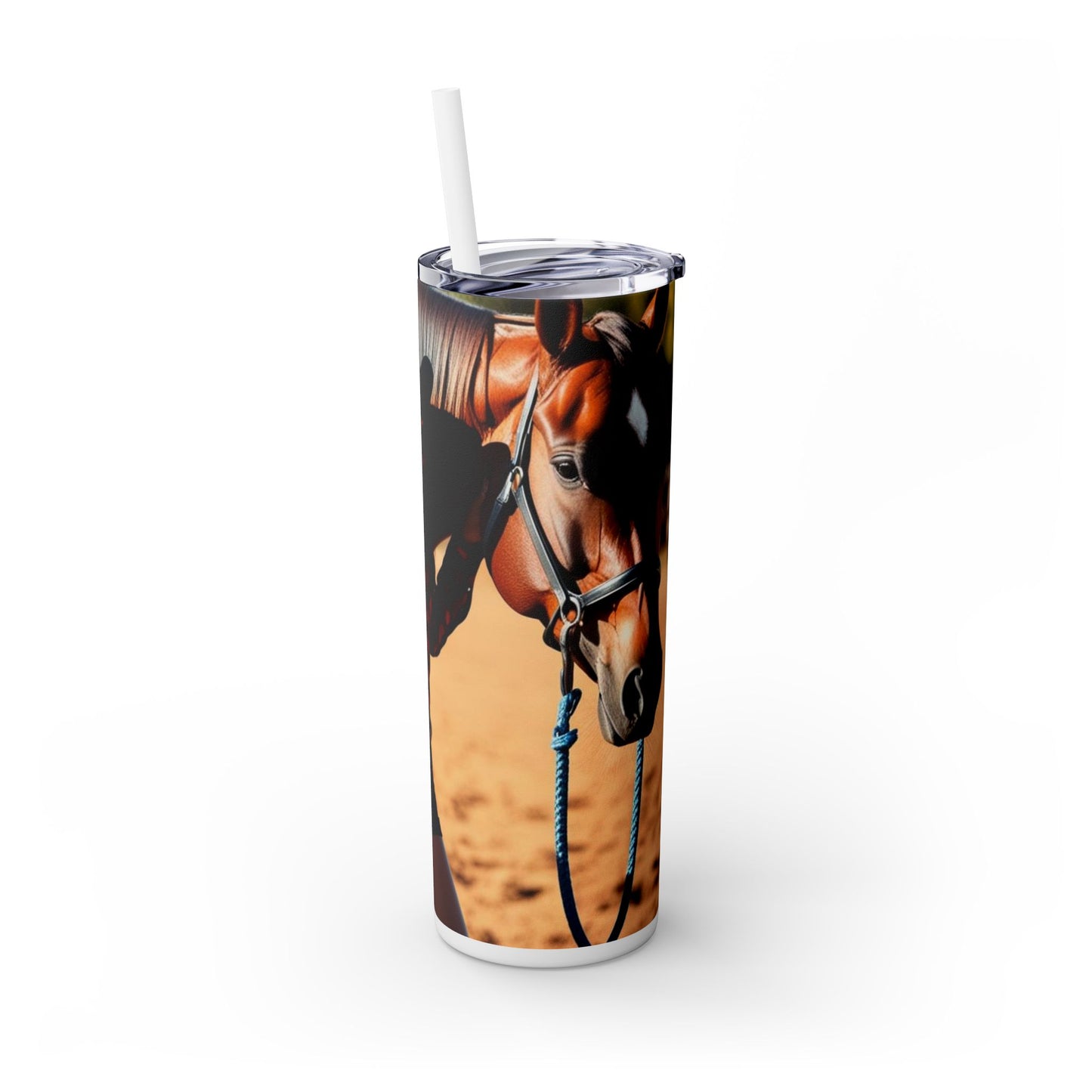 Black Beauty Tumbler with Straw - 20oz
