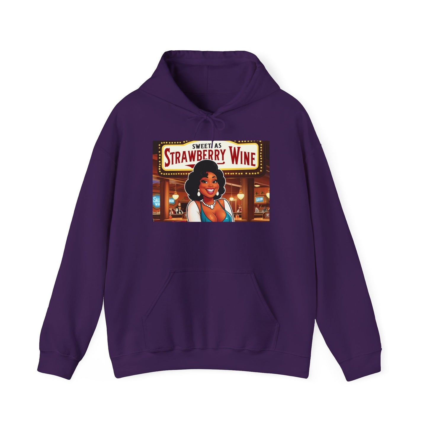 Sweet as Strawberry Wine Unisex Hoodie