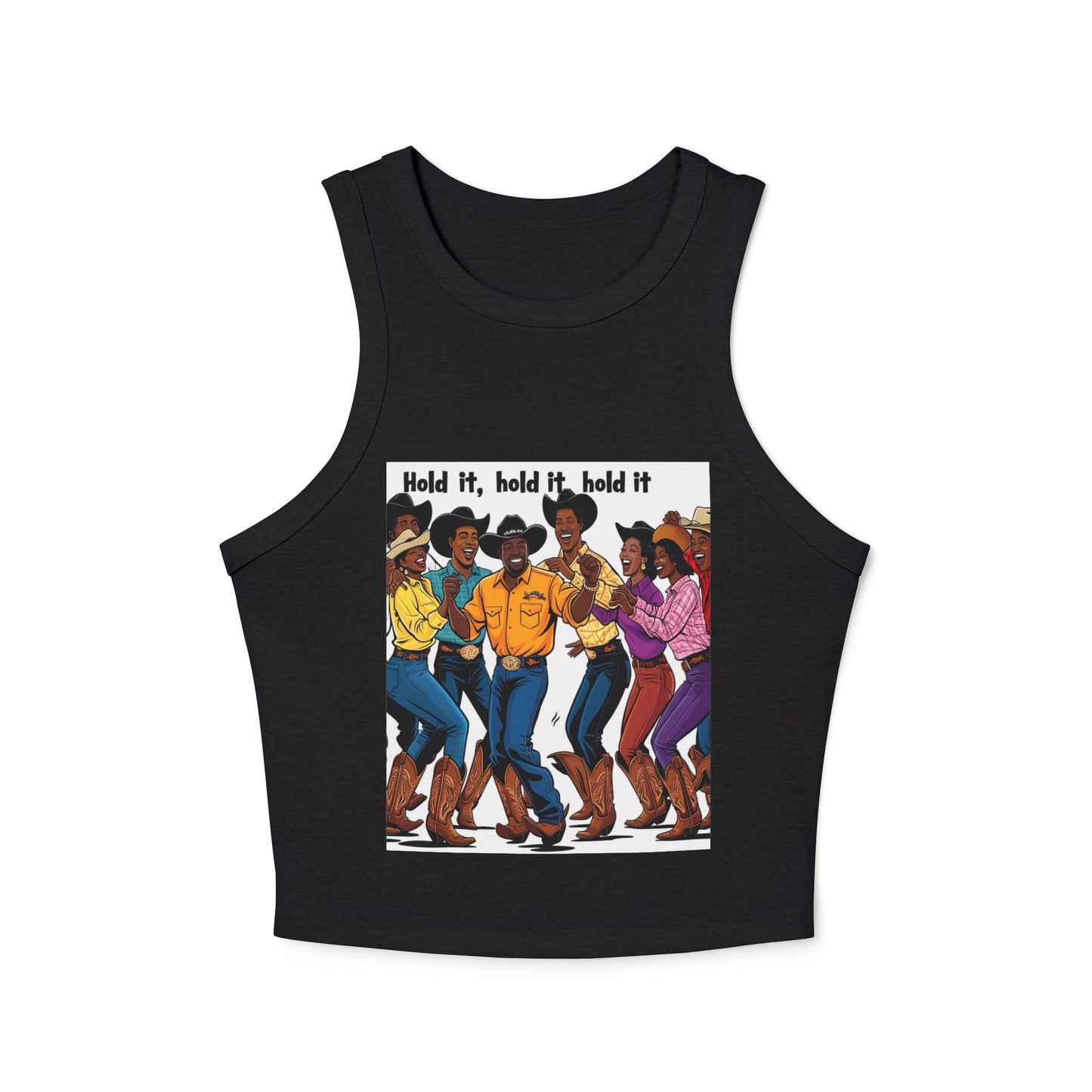Hold It X4 Graphic Racer Tank Top