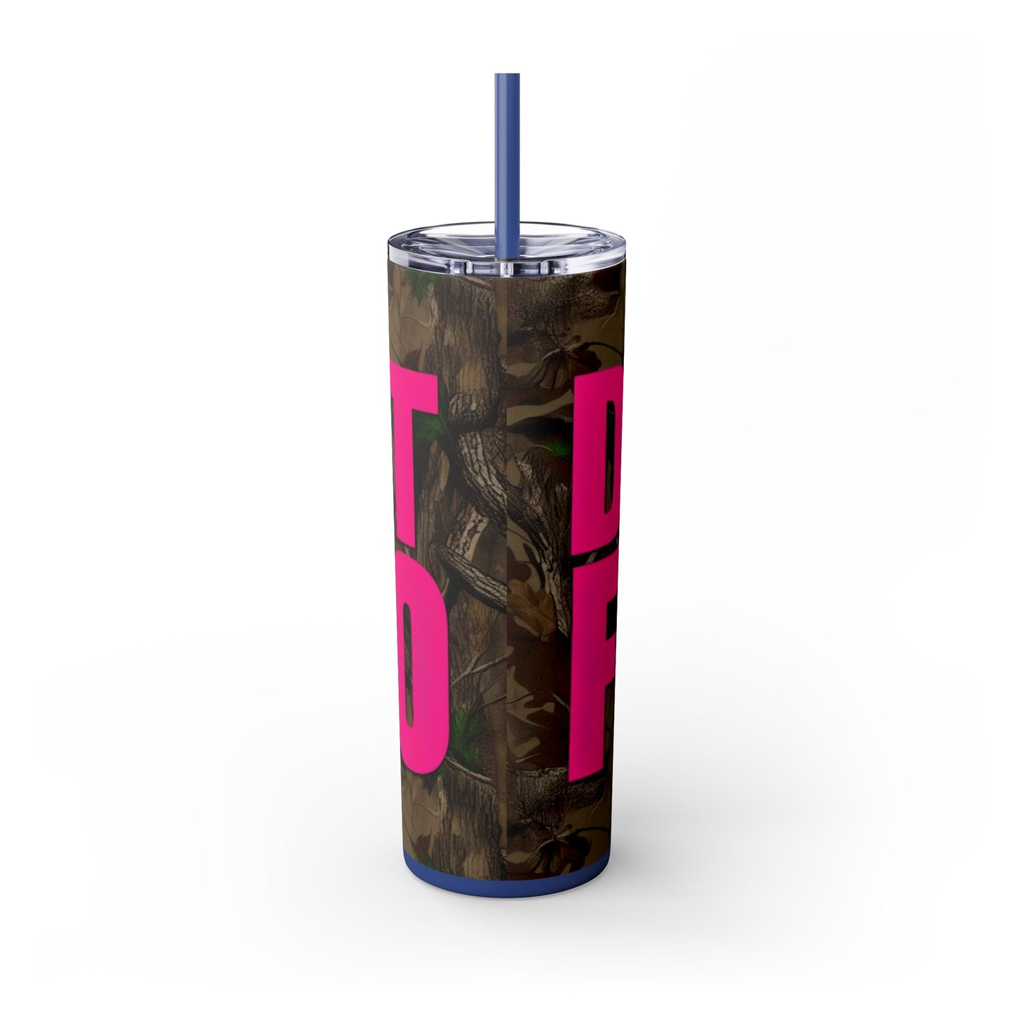 Don't F.A.F.O. Skinny Tumbler with Straw - 20oz