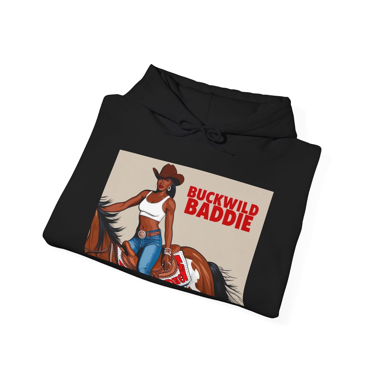 Buckwild Baddie Unisex Hoodie