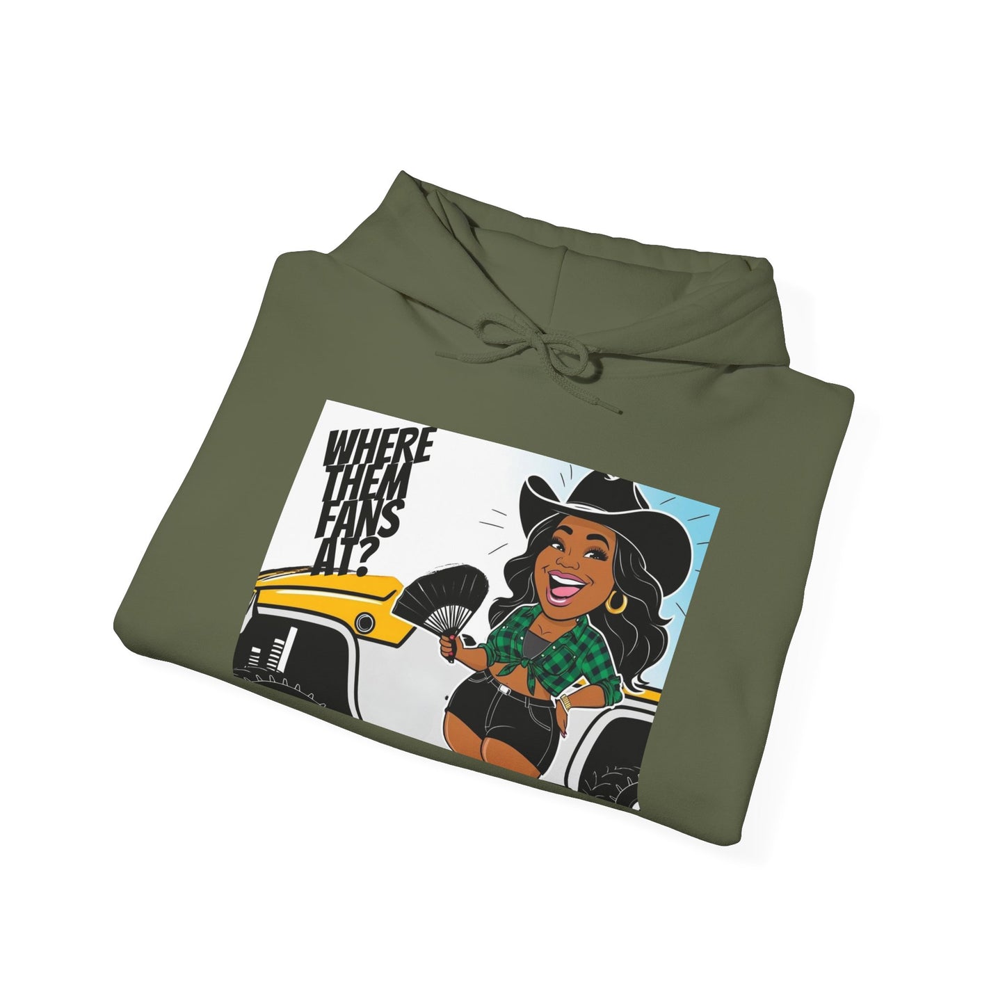 Where Them Fans At? Hoodie