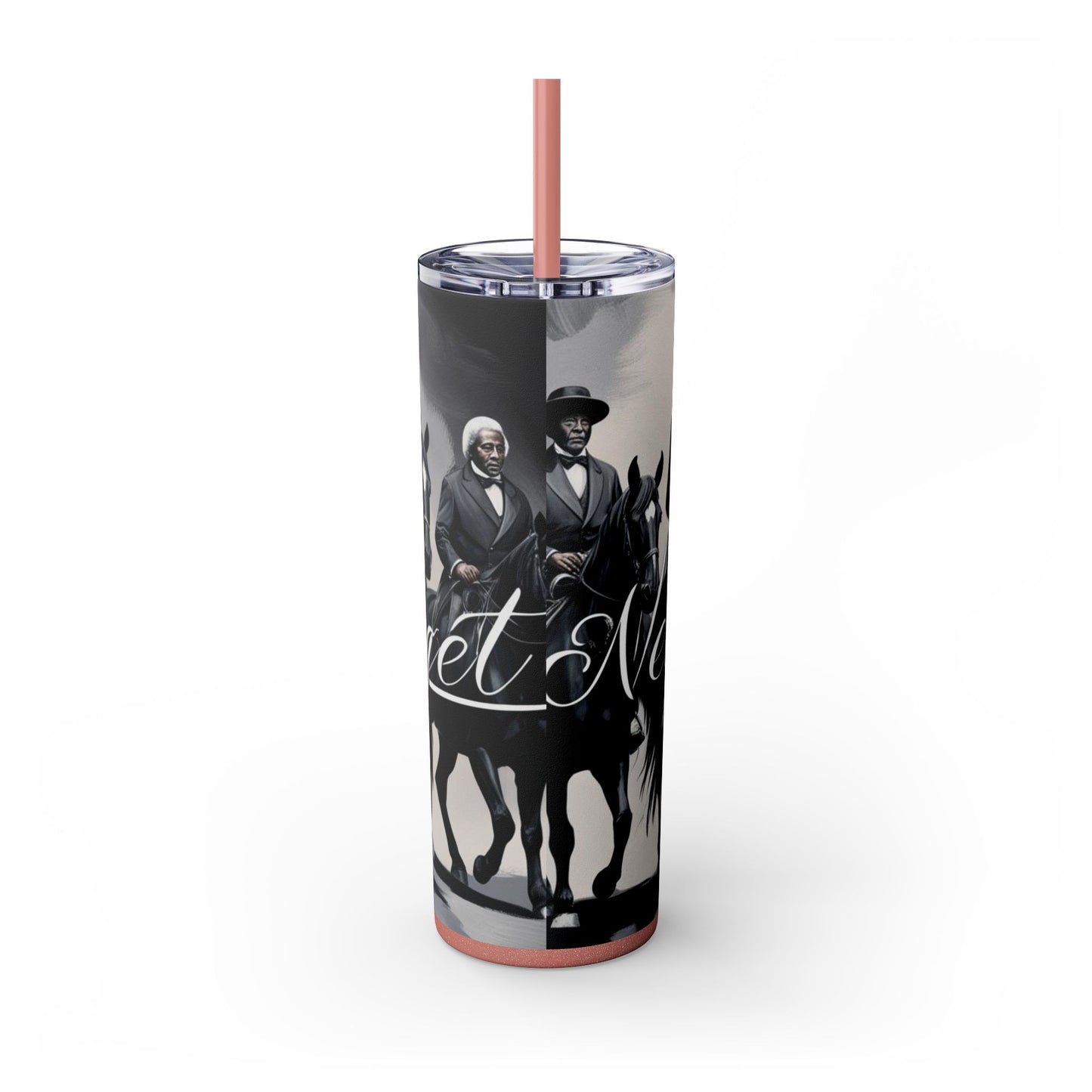 Pay Homage Skinny Tumbler with Straw, 20oz