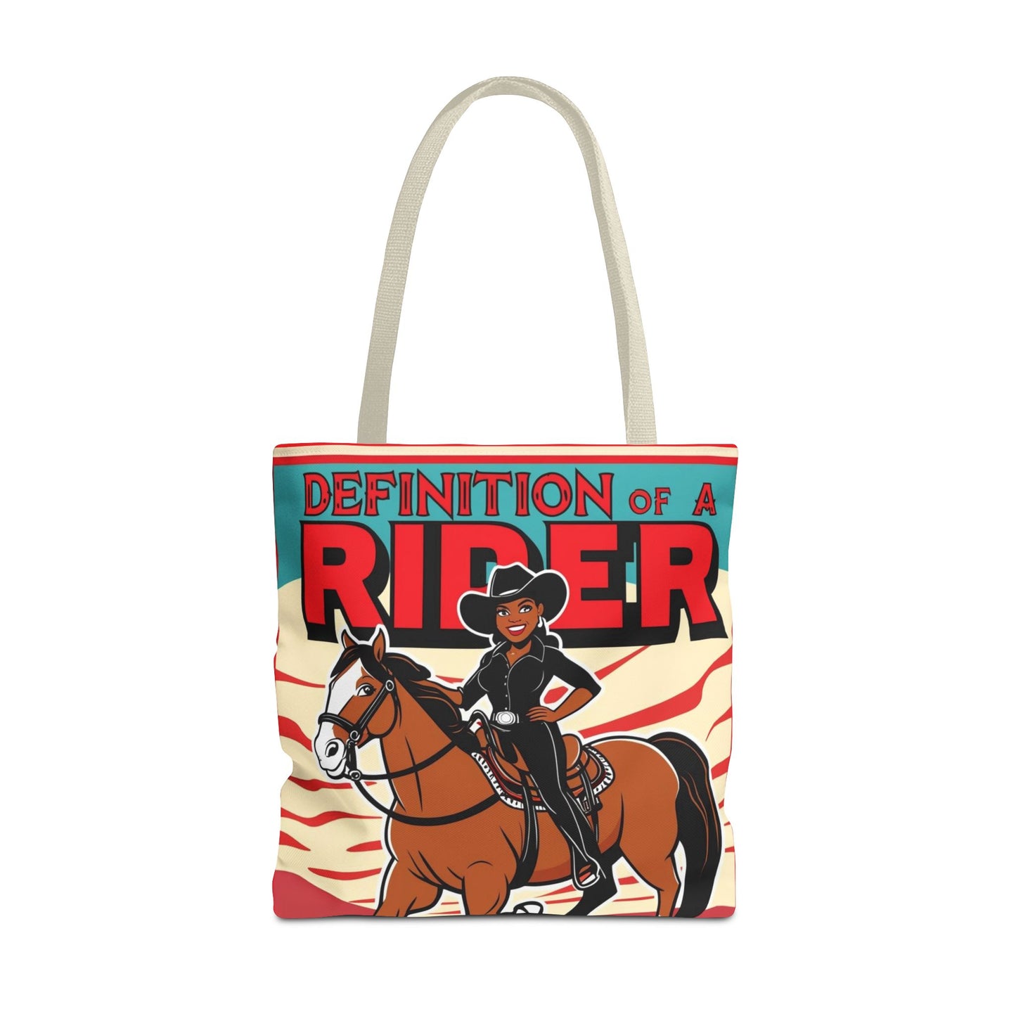 Definition of a Rider Tote Bag