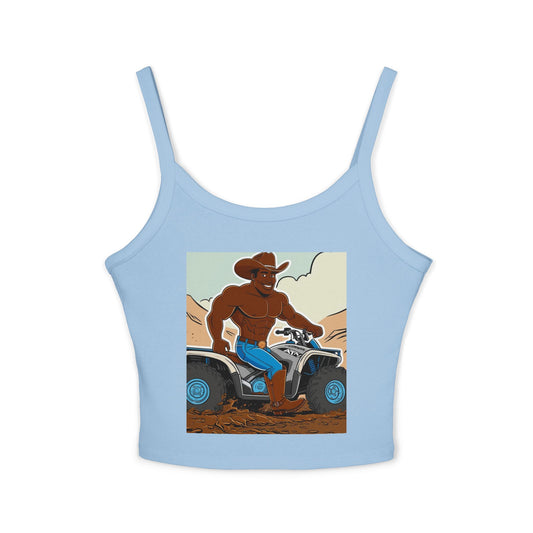 Big Cowboy Adventure Spaghetti Strap Tank Top