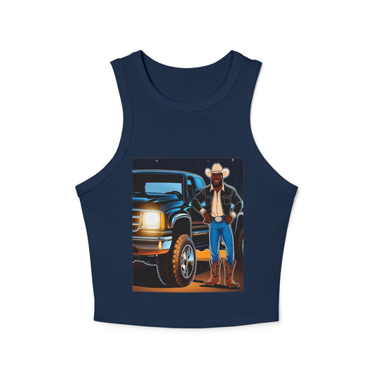 Don't Touch My Truck  Racer Tank Top
