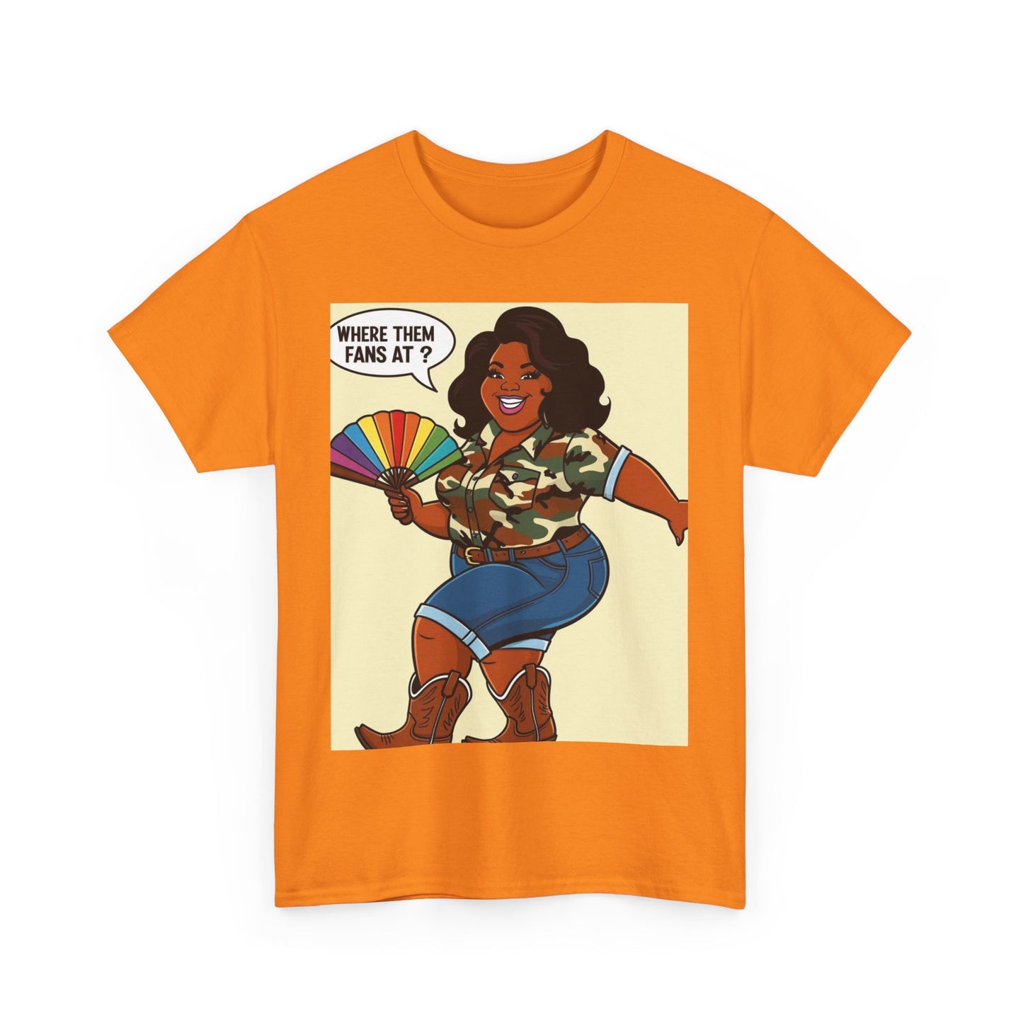 Where Them Fans At? Cotton Tee