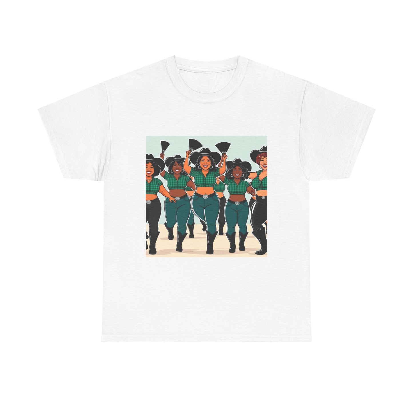 Group Dancers Tee - Unisex Cotton Shirt