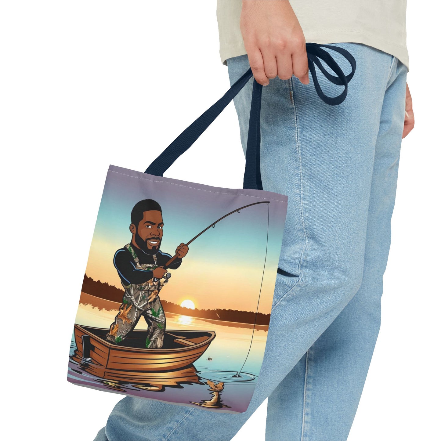 Handsome Fisherman Tote Bag