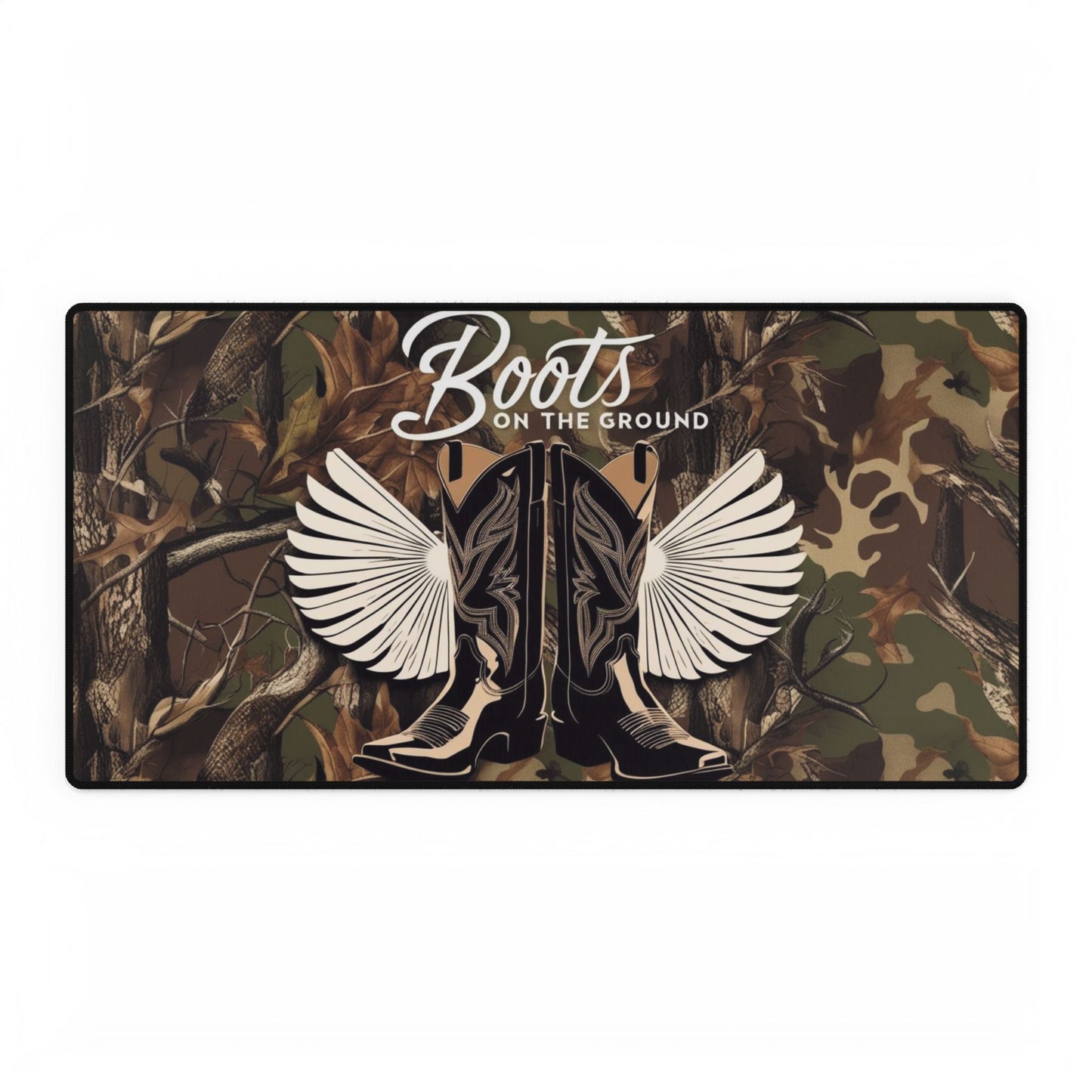 Boots On The Ground Desk Mats