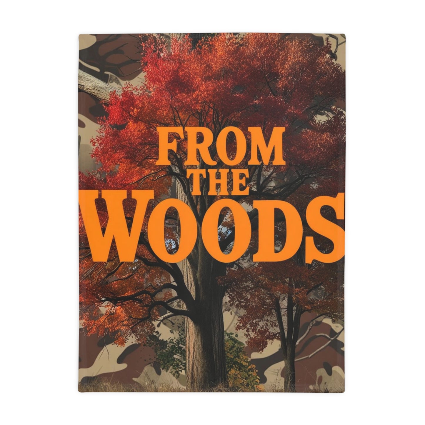 From The Woods Plush Fleece Blanket