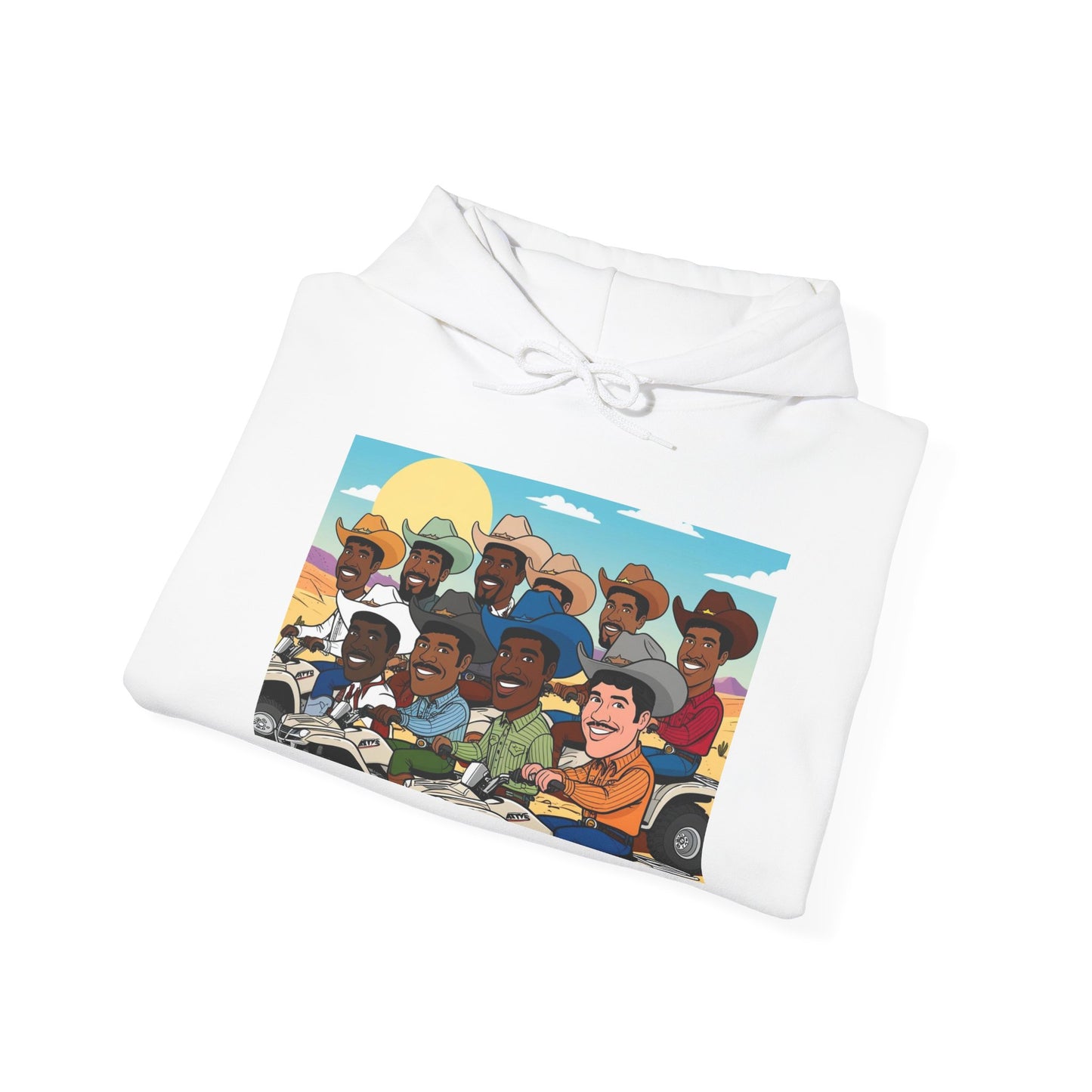 Retro Cowboy Adventure Hoodie