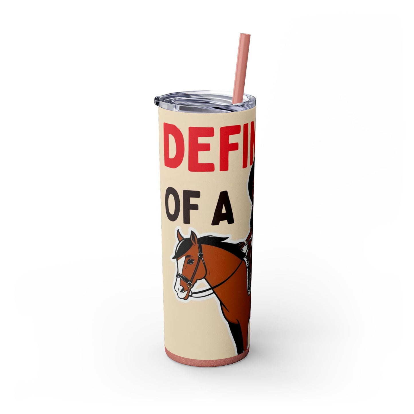 Definition of a Rider Skinny Tumbler with Straw - 20oz