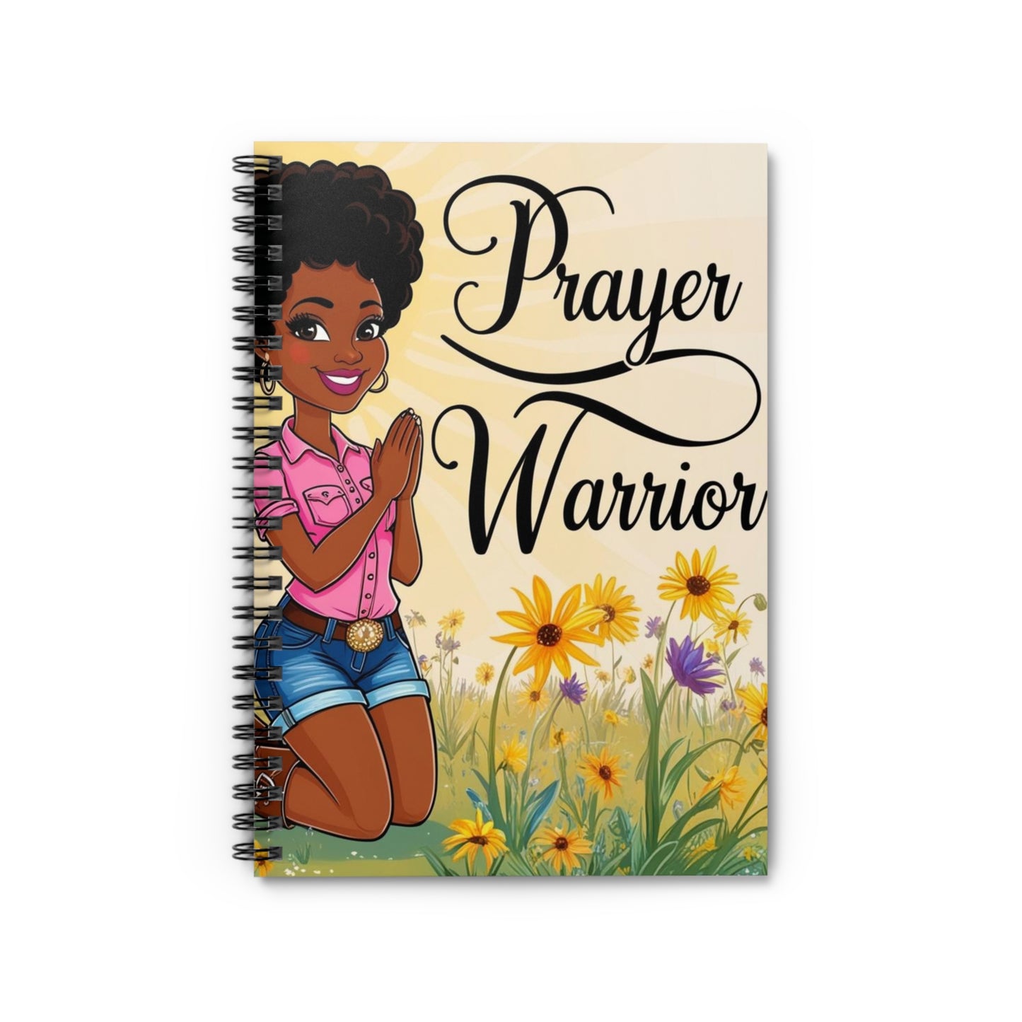 Prayer Warrior Spiral Notebook - Ruled Line