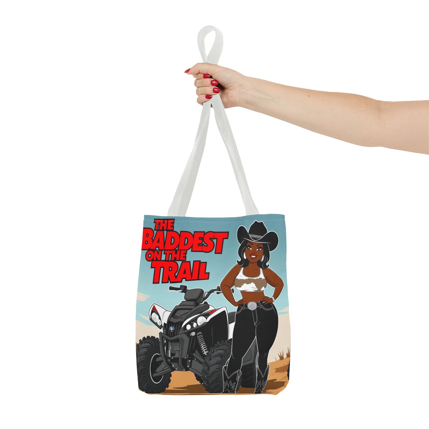 Baddest on the Trail Tote Bag